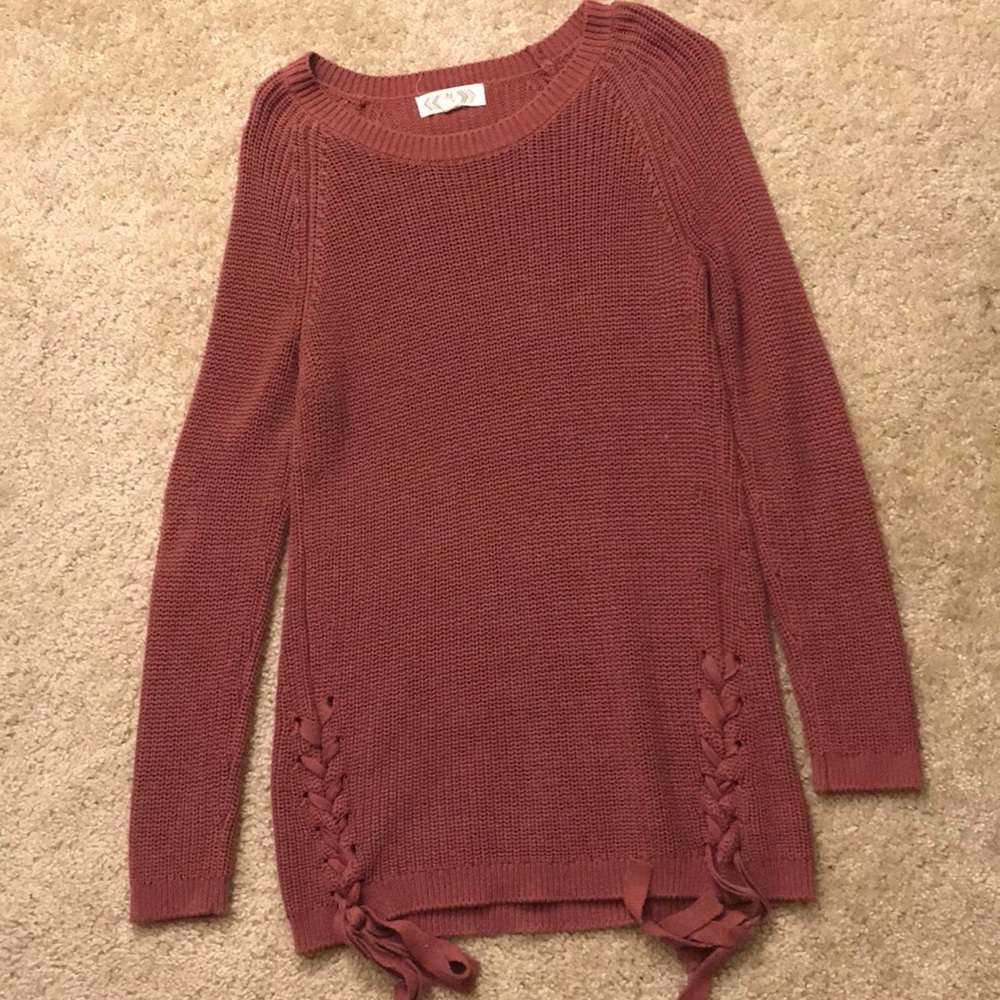 Pink Sweater